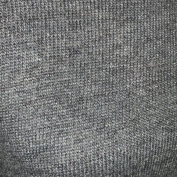 𝅺color Block Open Back Sweater Gray/Silver - Picture 6 of 13